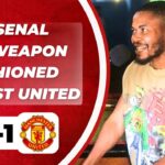 Arsenal fan mocks Man United