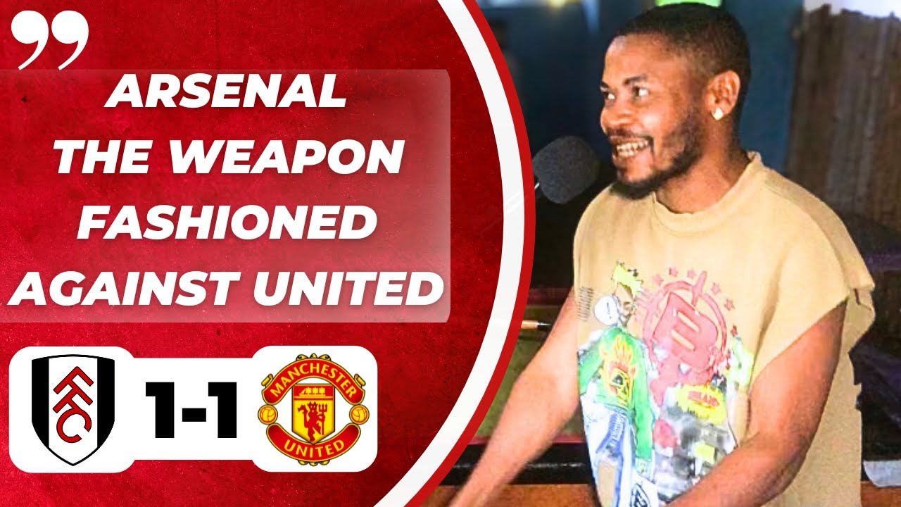 Arsenal fan mocks Man United