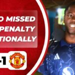 Bruno Penalty miss - man united fan