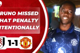 Bruno Penalty miss - man united fan