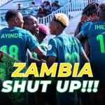 Super Falcons vs Zambia Match Reaction Match Reaction