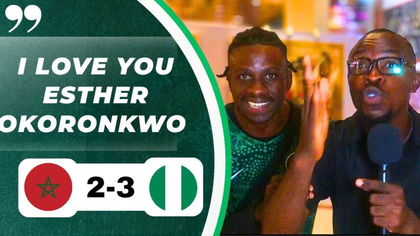 Yimzy and Kygo Super Falcons Match Reaction