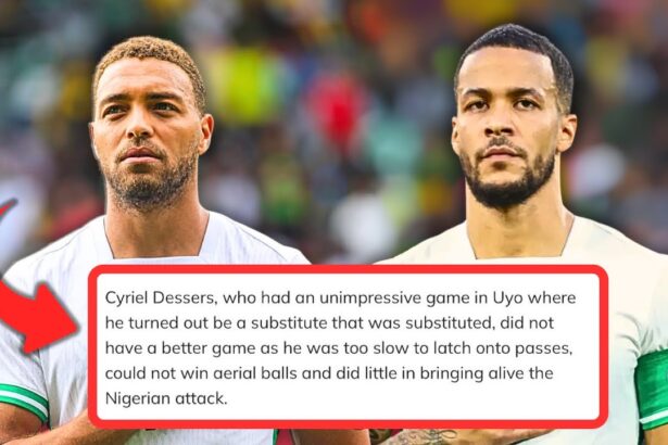 Cyriel Dessers and Troost Ekong