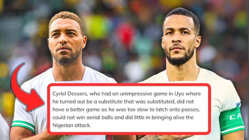 Cyriel Dessers and Troost Ekong