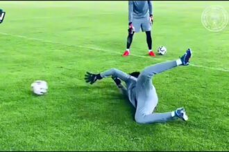 Super Eagles Training Today